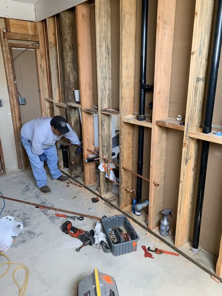Commercial rough-in plumbing for Water Heater Replacement in Palmer Ranch
